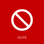 Nope Review Icon